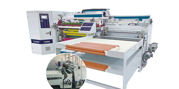 Three-Shaft Fully Automatic Rewinding Machine, JY-800A